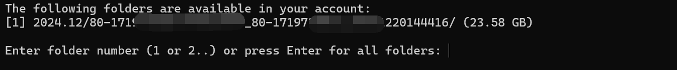 Select Folder